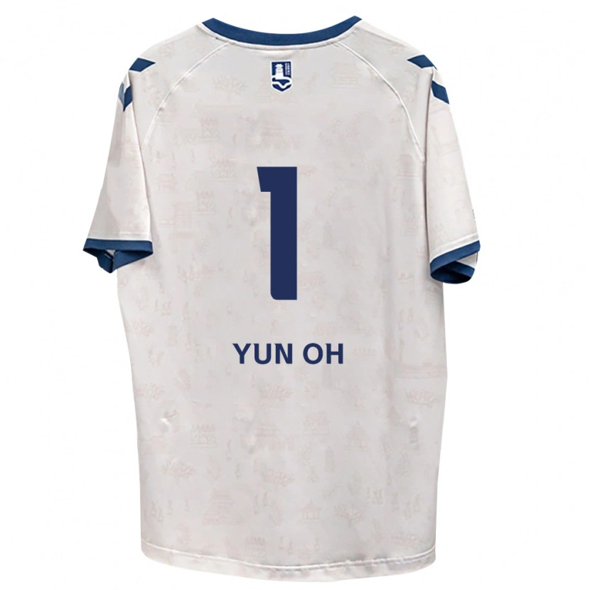 Danxen Criança Camisola Yun-Oh Lee #1 Azul Real Branco Alternativa 2026/27 Camisa
