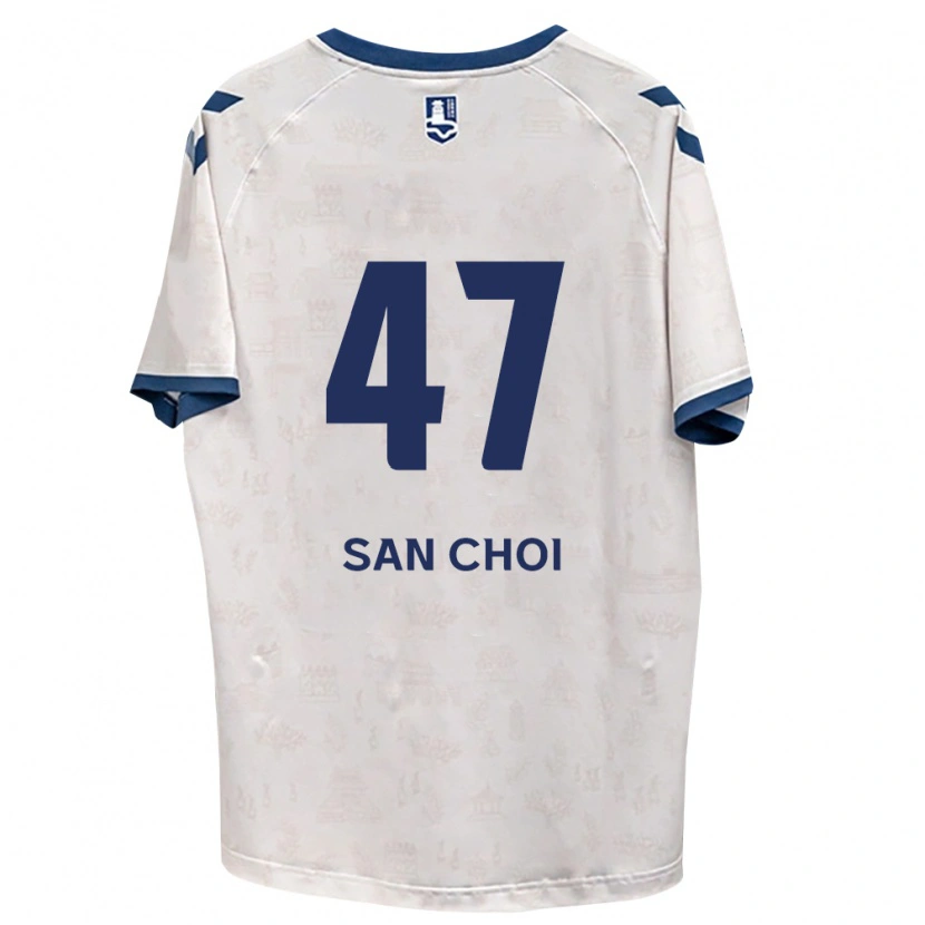 Danxen Criança Camisola San Choi #47 Azul Real Branco Alternativa 2026/27 Camisa