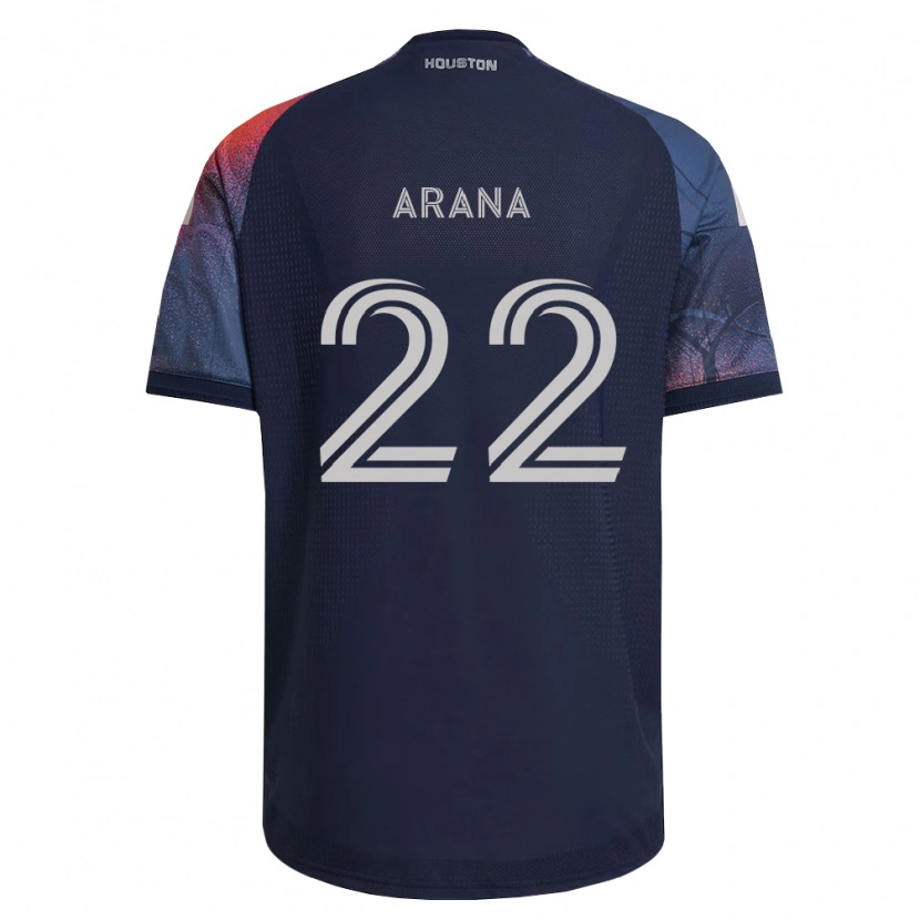 Danxen Criança Camisola Matthew Arana #22 Azul Profundo Branco Laranja Alternativa 2026/27 Camisa