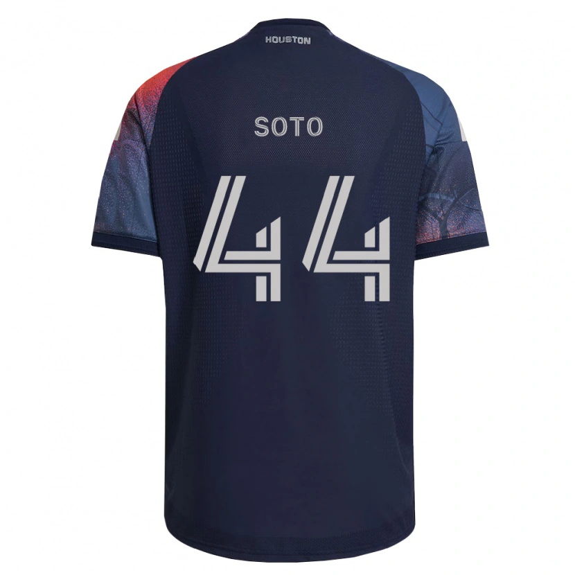 Danxen Criança Camisola Ezekiel Soto #44 Azul Profundo Branco Laranja Alternativa 2026/27 Camisa