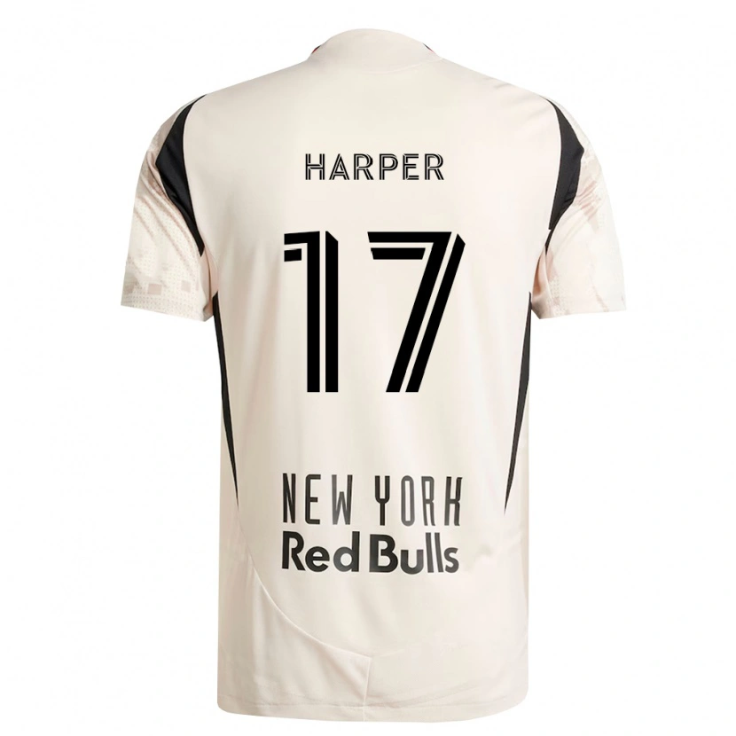 Danxen Criança Camisola Cameron Harper #17 Branco Off-Red Preto Alternativa 2026/27 Camisa