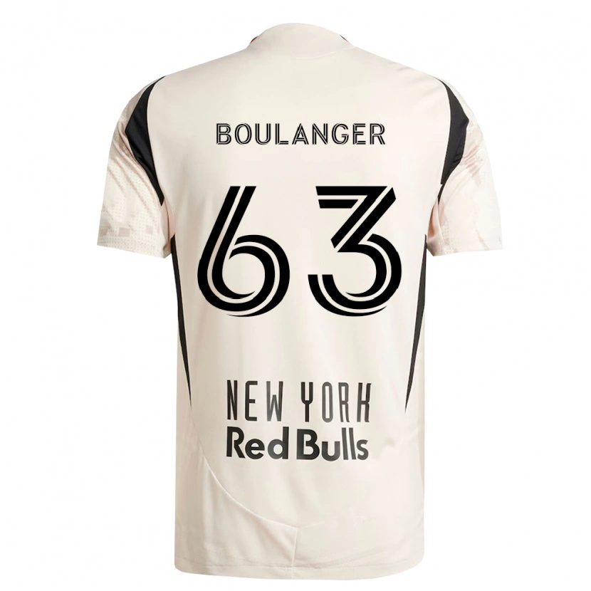 Danxen Criança Camisola Brady Boulanger #63 Branco Off-Red Preto Alternativa 2026/27 Camisa