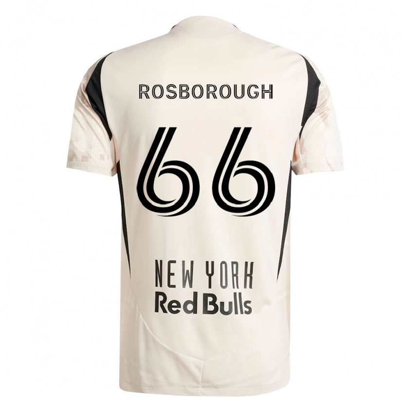 Danxen Criança Camisola Tanner Rosborough #66 Branco Off-Red Preto Alternativa 2026/27 Camisa