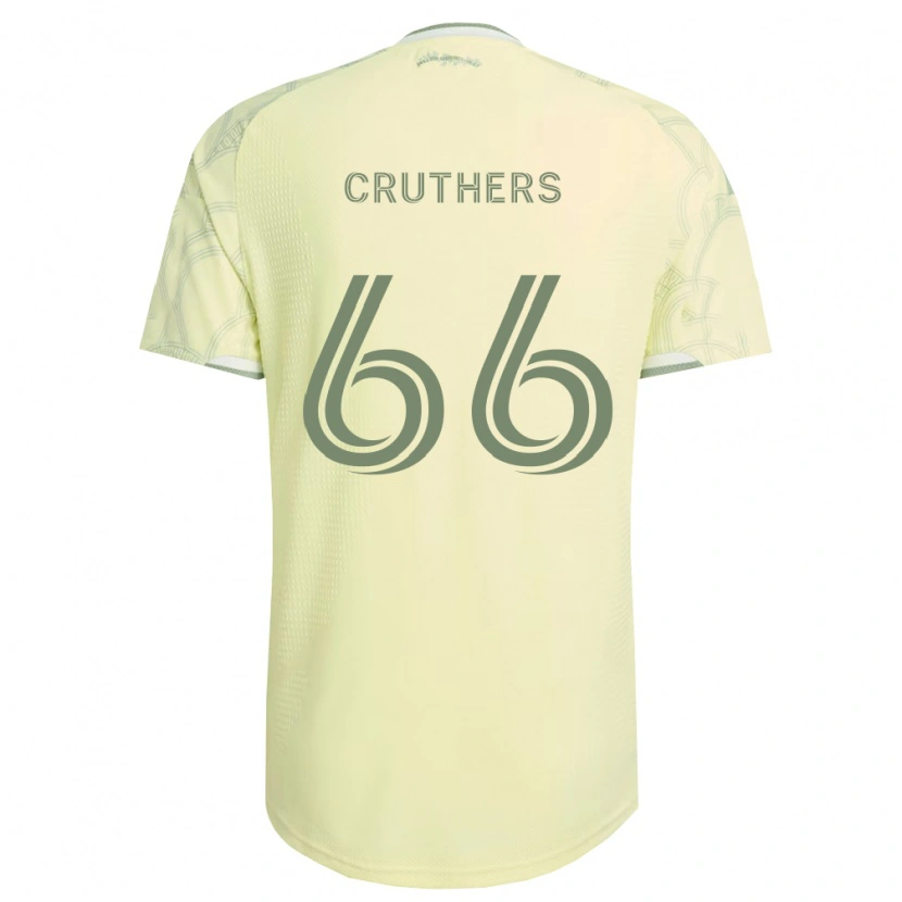 Danxen Criança Camisola Cole Cruthers #66 Bege Branco Alternativa 2026/27 Camisa