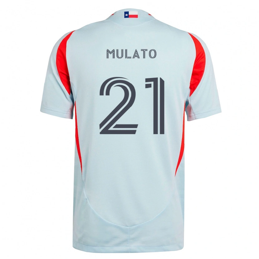 Danxen Criança Camisola José Mulato #21 Cinza Escuro Branco Vermelho Alternativa 2026/27 Camisa
