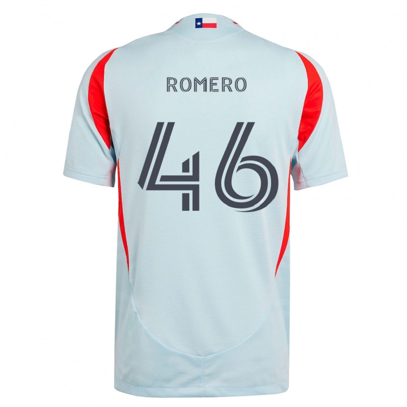 Danxen Criança Camisola Isaac Romero #46 Cinza Escuro Branco Vermelho Alternativa 2026/27 Camisa