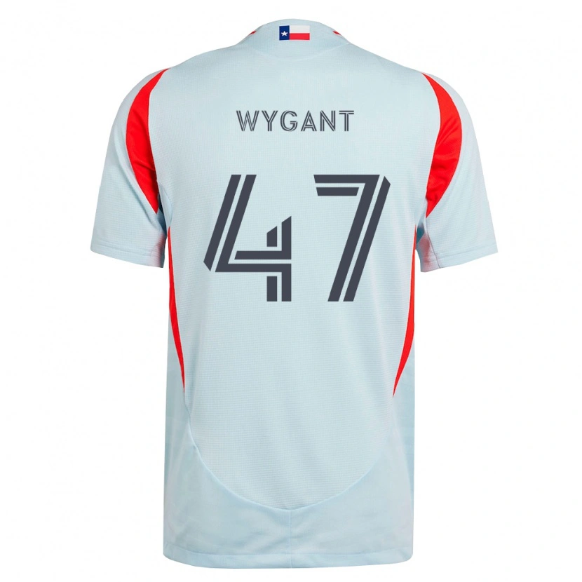 Danxen Criança Camisola Christian Wygant #47 Cinza Escuro Branco Vermelho Alternativa 2026/27 Camisa