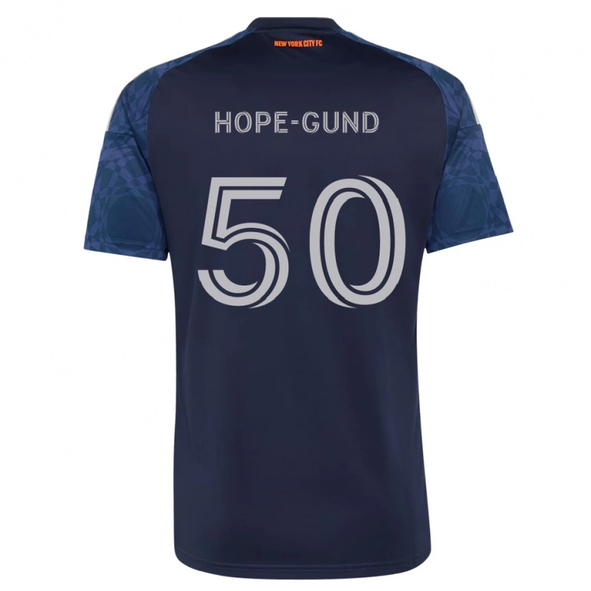 Danxen Criança Camisola Kofi Hope-Gund #50 Azul Profundo Branco Alternativa 2026/27 Camisa