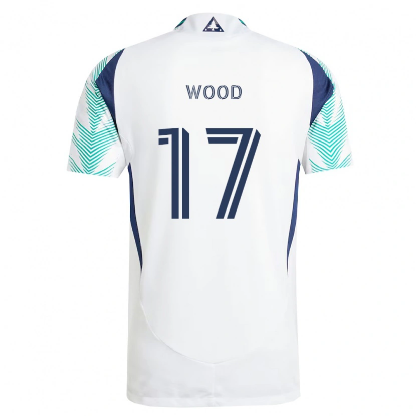 Danxen Criança Camisola Bobby Wood #17 Branco Azul Marinho Verde Claro Alternativa 2026/27 Camisa