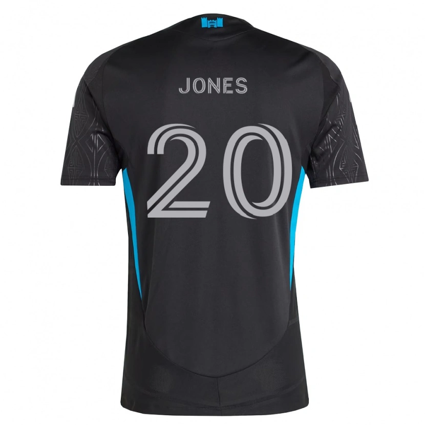 Danxen Criança Camisola Derrick Jones #20 Preto Branco Azul Celeste Alternativa 2026/27 Camisa