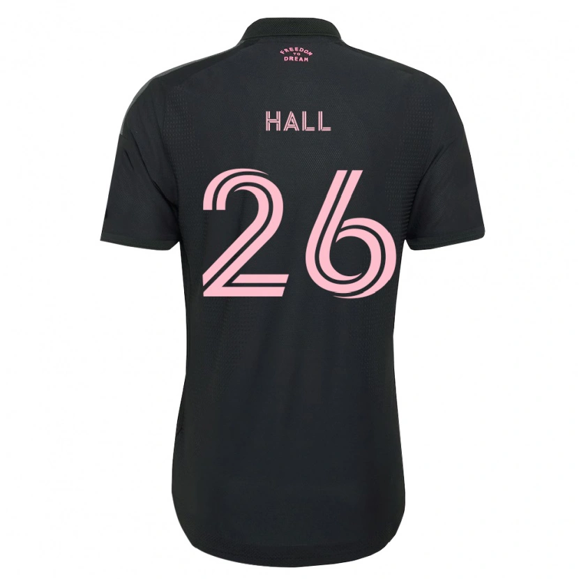 Danxen Criança Camisola Tyler Hall #26 Rosa Preto Branco Alternativa 2026/27 Camisa