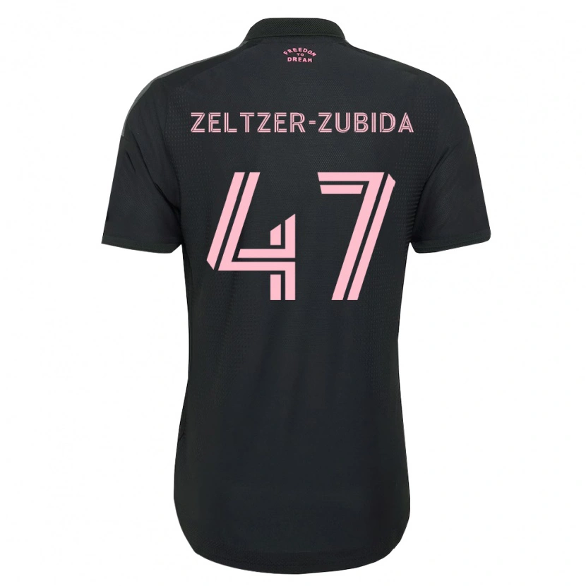 Danxen Criança Camisola Idoh Zeltzer-Zubida #47 Rosa Preto Branco Alternativa 2026/27 Camisa