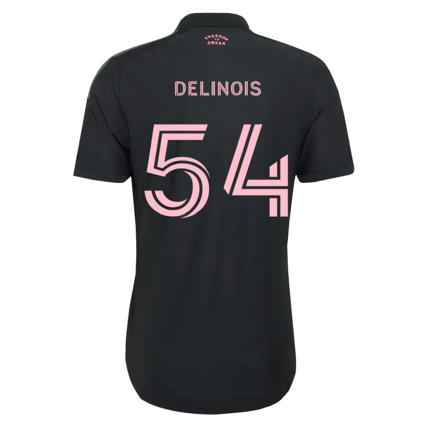 Danxen Criança Camisola Lovend's Delinois #54 Rosa Preto Branco Alternativa 2026/27 Camisa