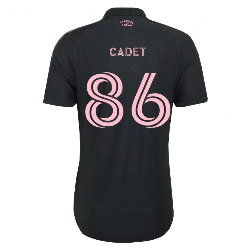 Danxen Criança Camisola Zidane Cadet #86 Rosa Preto Branco Alternativa 2026/27 Camisa