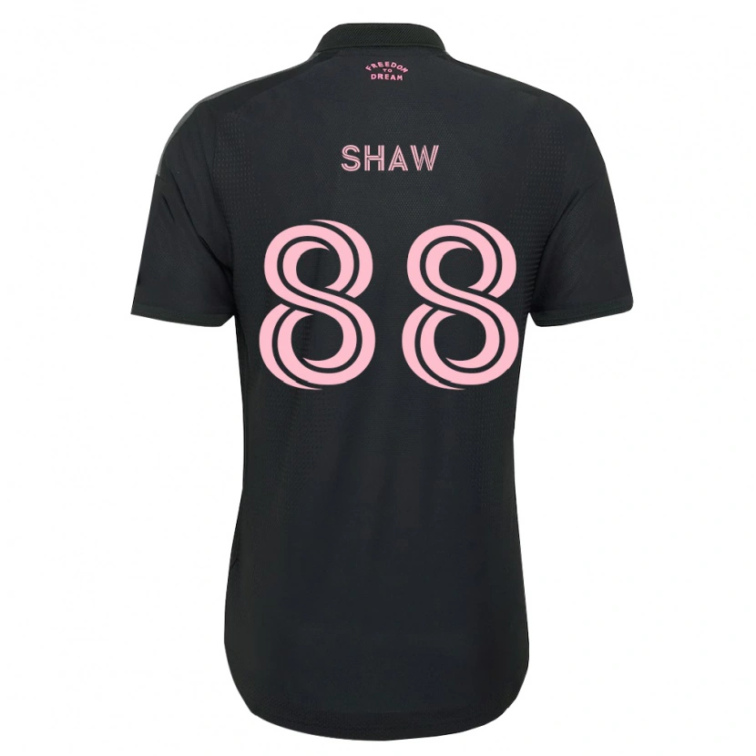 Danxen Criança Camisola Alexander Shaw #88 Rosa Preto Branco Alternativa 2026/27 Camisa