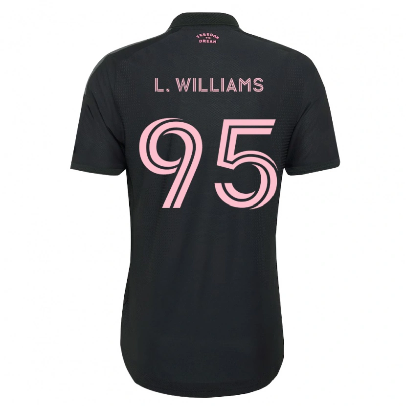 Danxen Criança Camisola Levi Williams #95 Rosa Preto Branco Alternativa 2026/27 Camisa