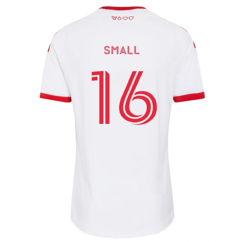 Danxen Criança Camisola Khaleel Small #16 Branco Vermelho Preto Alternativa 2026/27 Camisa