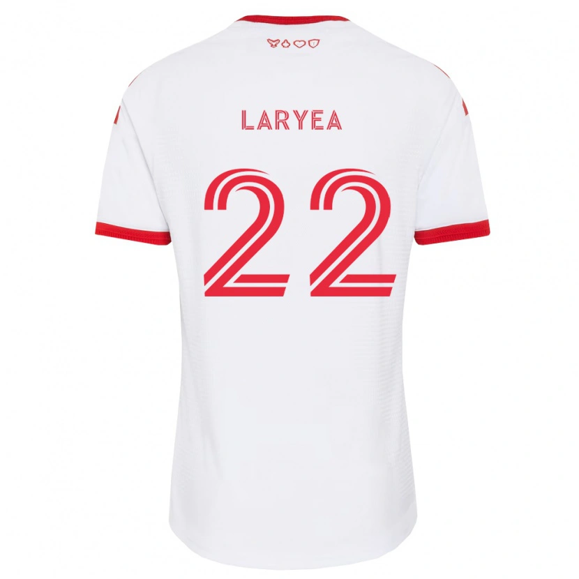 Danxen Criança Camisola Richie Laryea #22 Branco Vermelho Preto Alternativa 2026/27 Camisa