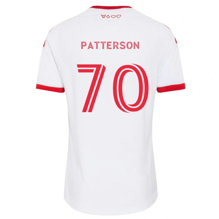 Danxen Criança Camisola Harrison Patterson #70 Branco Vermelho Preto Alternativa 2026/27 Camisa