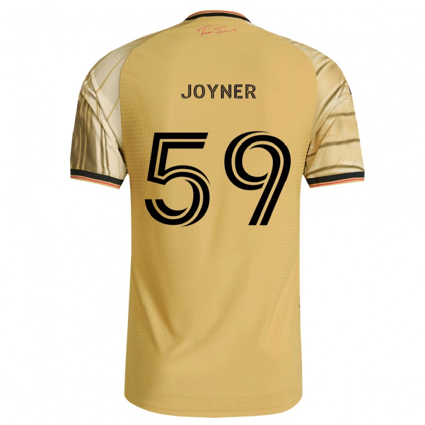 Danxen Criança Camisola Mykhi Joyner #59 Marrom Amarelo Preto Alternativa 2026/27 Camisa