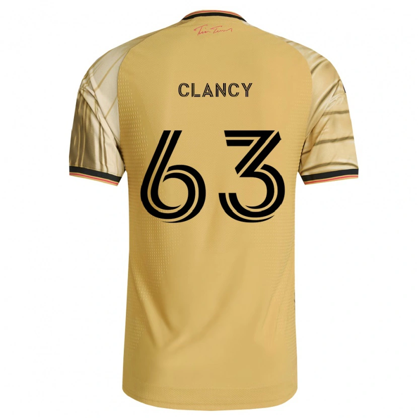 Danxen Criança Camisola Trip Clancy #63 Marrom Amarelo Preto Alternativa 2026/27 Camisa