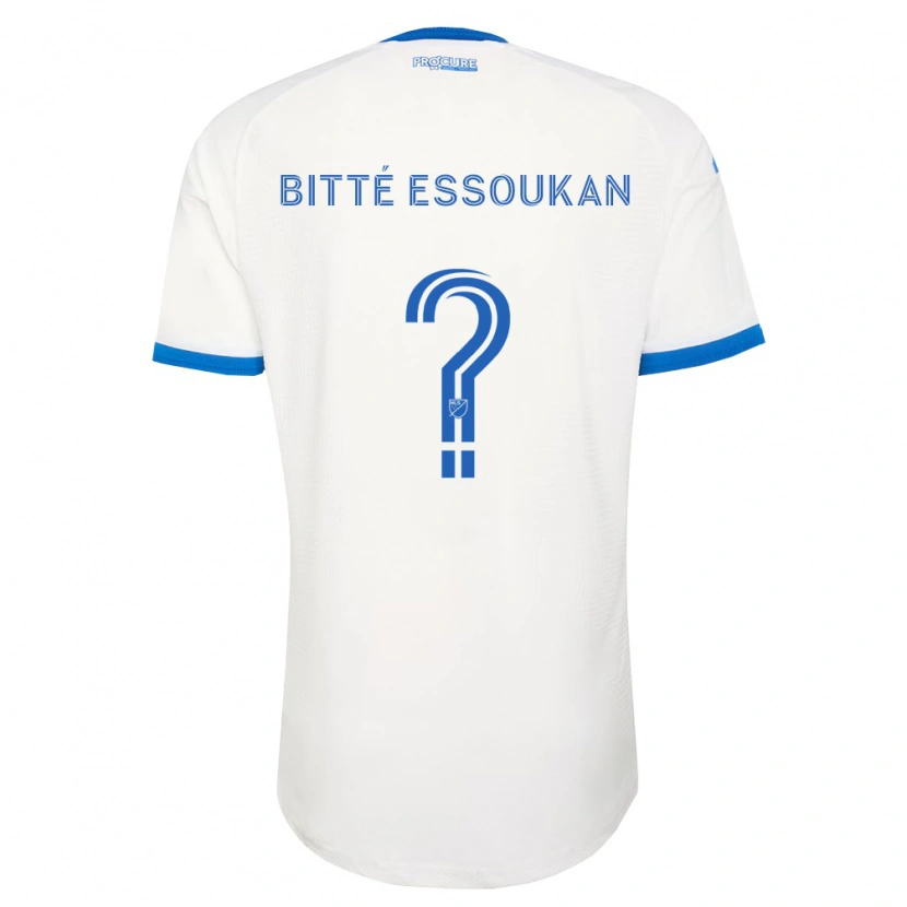 Danxen Criança Camisola Oliver Bitté Essoukan #0 Azul Celeste Branco Alternativa 2026/27 Camisa