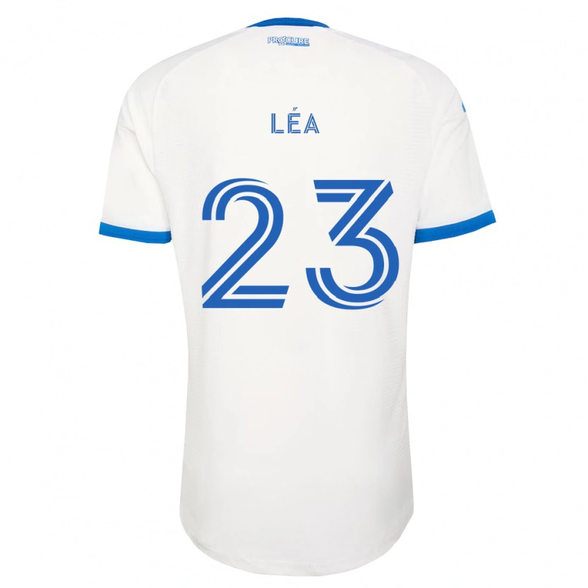 Danxen Criança Camisola Jacques Léa #23 Azul Celeste Branco Alternativa 2026/27 Camisa