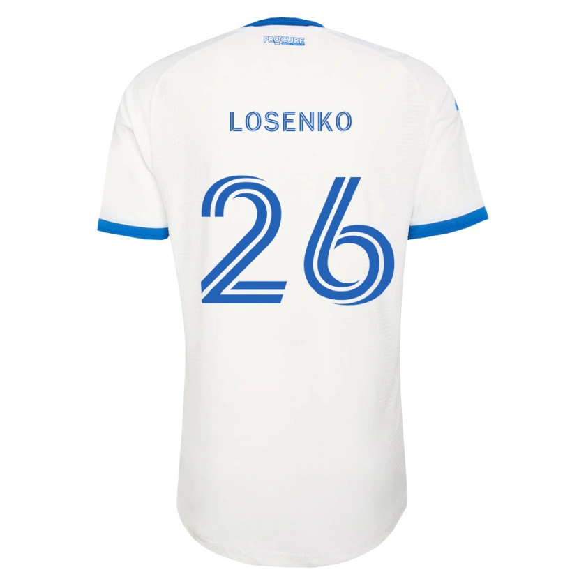 Danxen Criança Camisola Ivan Losenko #26 Azul Celeste Branco Alternativa 2026/27 Camisa