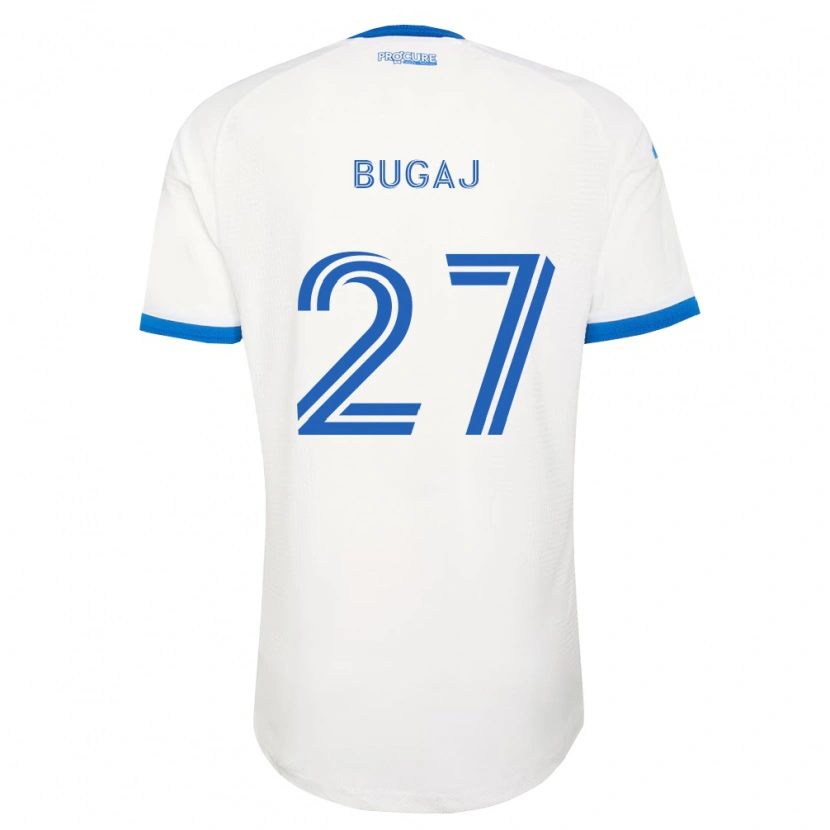 Danxen Criança Camisola Dawid Bugaj #27 Azul Celeste Branco Alternativa 2026/27 Camisa