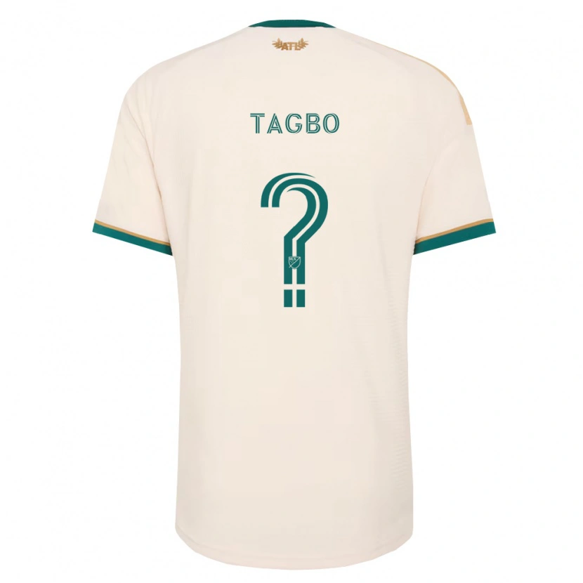 Danxen Criança Camisola Daniel Tagbo #0 Verde Champanhe Alternativa 2026/27 Camisa
