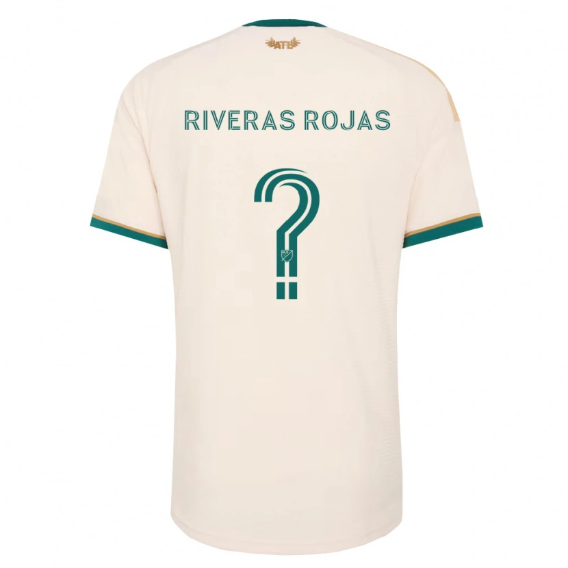 Danxen Criança Camisola Gonzalo Riveras Rojas #0 Verde Champanhe Alternativa 2026/27 Camisa