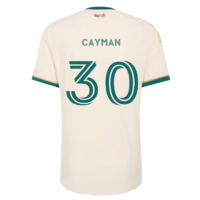 Danxen Criança Camisola Cayman Togashi #30 Verde Champanhe Alternativa 2026/27 Camisa