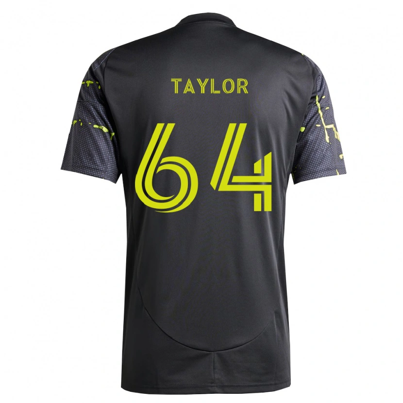 Danxen Criança Camisola Oneal Taylor #64 Amarelo Fluorescente Preto Alternativa 2026/27 Camisa