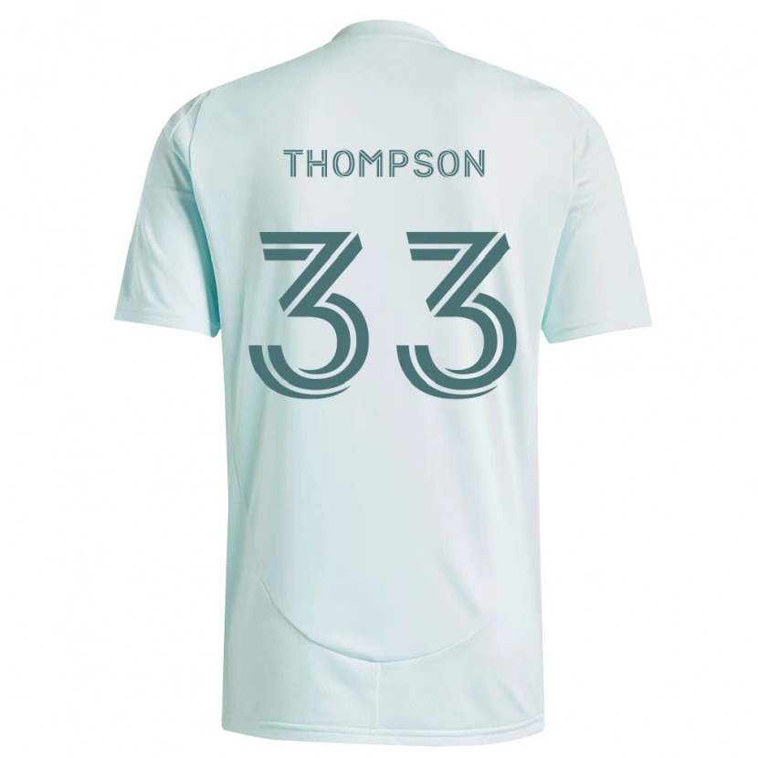 Danxen Criança Camisola Kosi Thompson #33 Branco Verde Claro Alternativa 2026/27 Camisa