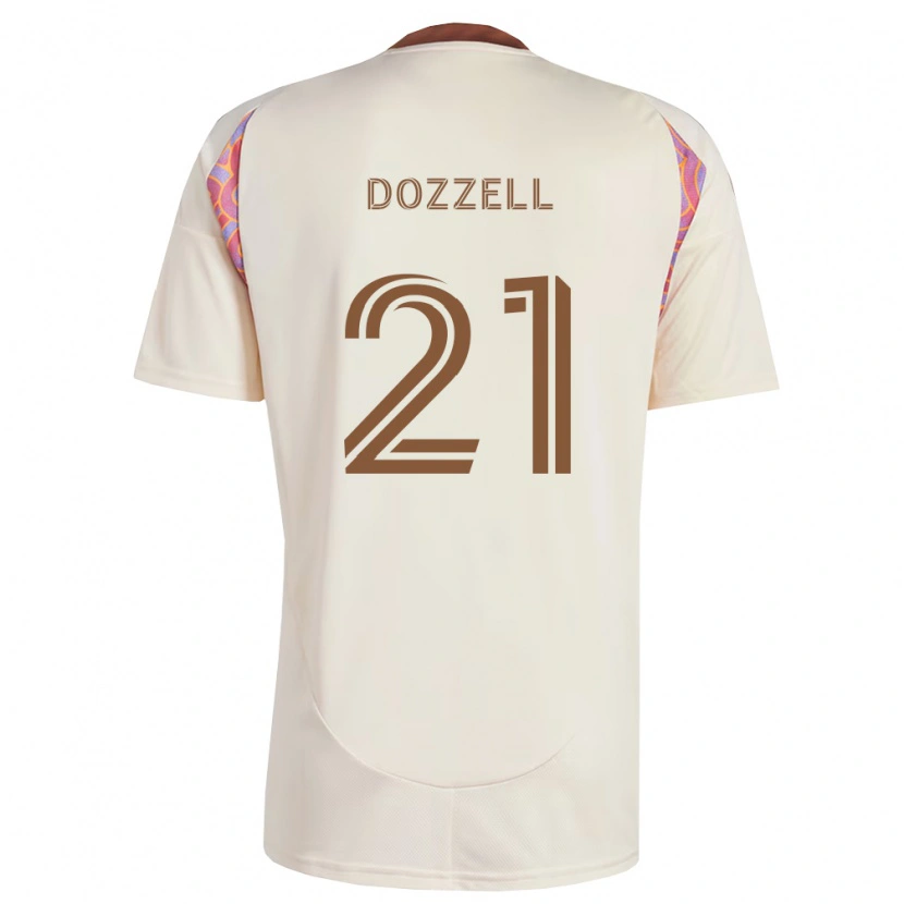 Danxen Criança Camisola Andre Dozzell #21 Rosa Off-White Alternativa 2026/27 Camisa