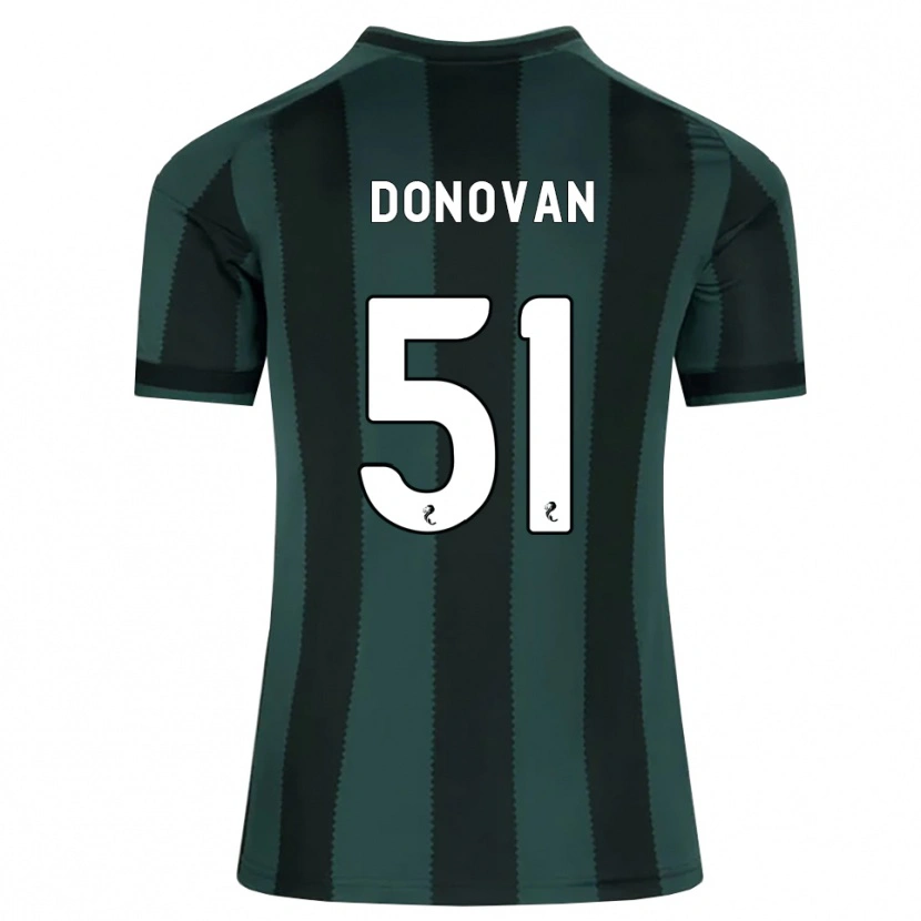 Danxen Criança Camisola Colby Donovan #51 Cinza Ardósia Escuro Preto Alternativa 2026/27 Camisa
