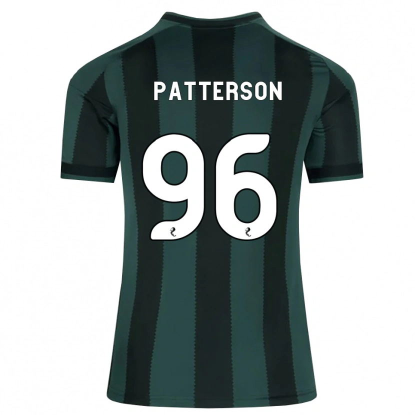Danxen Criança Camisola Cameron Patterson #96 Cinza Ardósia Escuro Preto Alternativa 2026/27 Camisa