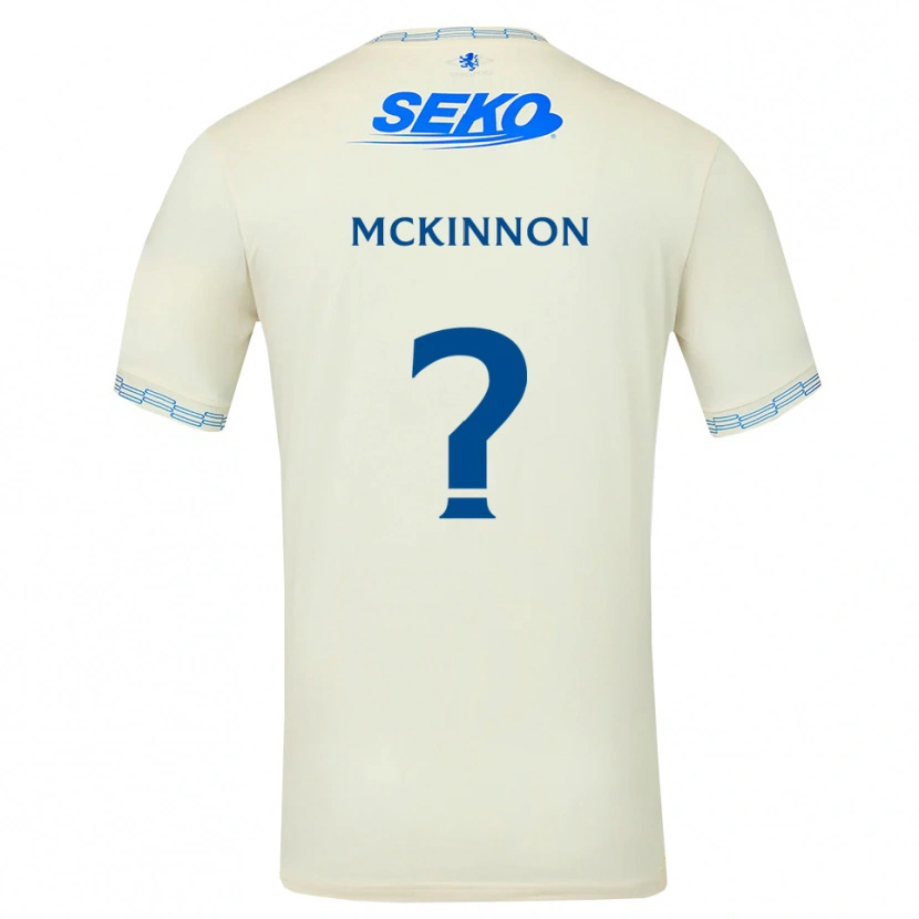 Danxen Criança Camisola Cole Mckinnon #0 Azul Céu Profundo Branco Alternativa 2026/27 Camisa
