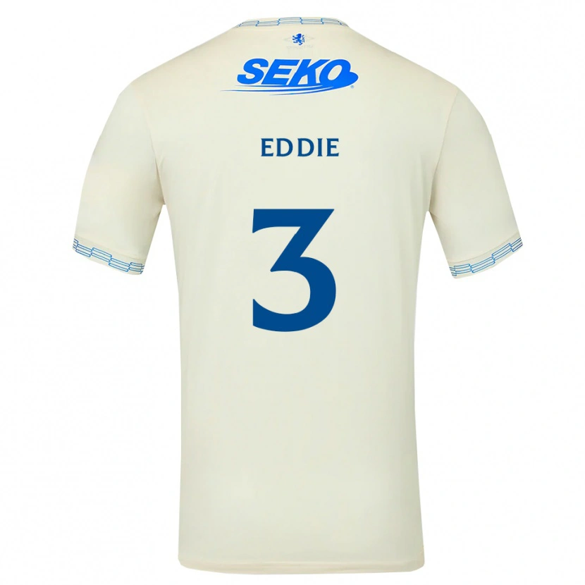 Danxen Criança Camisola Leah Eddie #3 Azul Céu Profundo Branco Alternativa 2026/27 Camisa