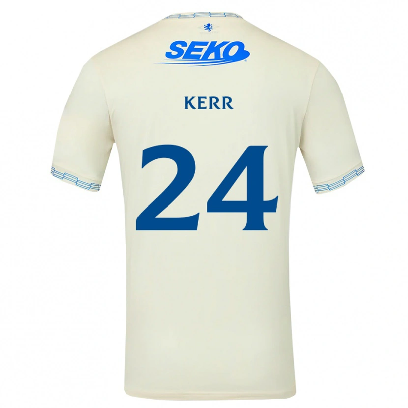 Danxen Criança Camisola Samantha Mary Kerr #24 Azul Céu Profundo Branco Alternativa 2026/27 Camisa