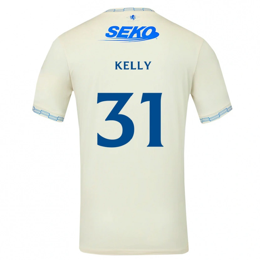 Danxen Criança Camisola Liam Kelly #31 Azul Céu Profundo Branco Alternativa 2026/27 Camisa