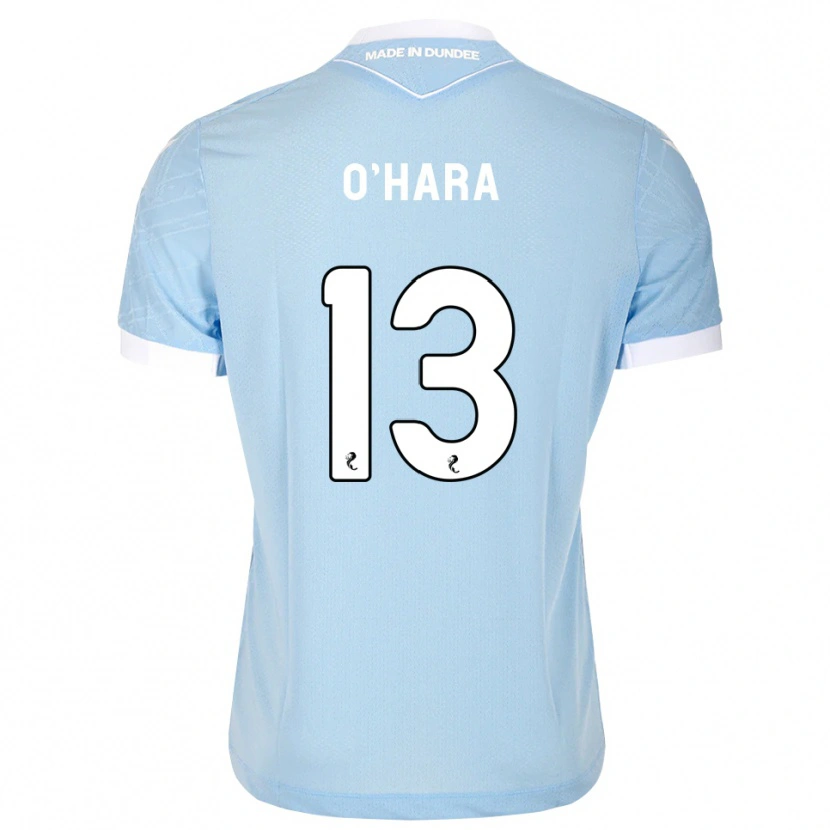 Danxen Criança Camisola Kieran O'hara #13 Azul Céu Claro Branco Alternativa 2026/27 Camisa