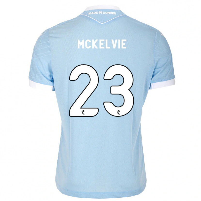 Danxen Criança Camisola Lewis Mckelvie #23 Azul Céu Claro Branco Alternativa 2026/27 Camisa