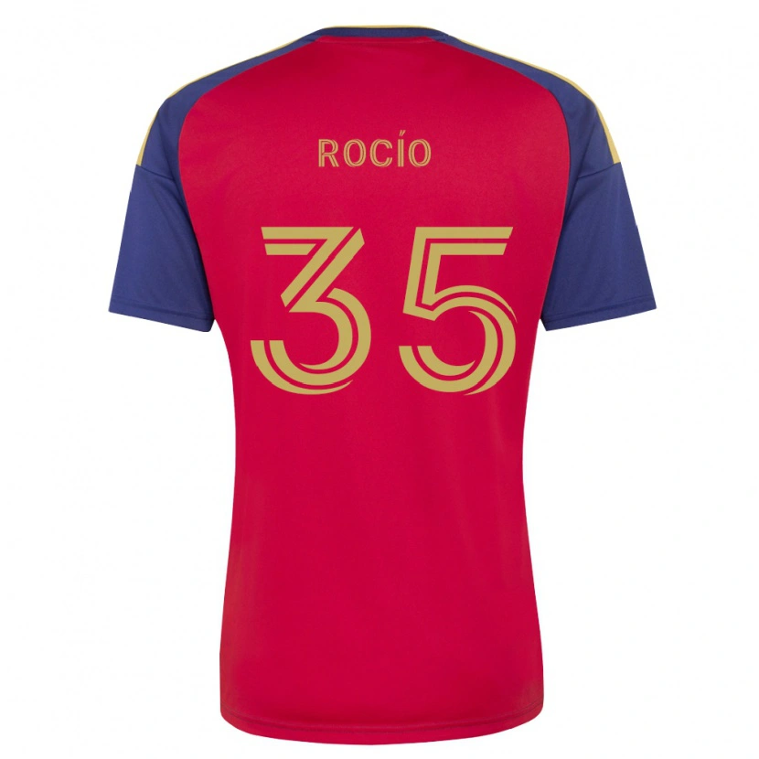 Danxen Homem Camisola Diego Rocío #35 Azul Real Marrom Vermelho Principal 2026/27 Camisa