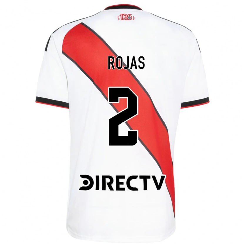 Danxen Homem Camisola Robert Rojas #2 Vermelho Branco Preto Principal 2026/27 Camisa