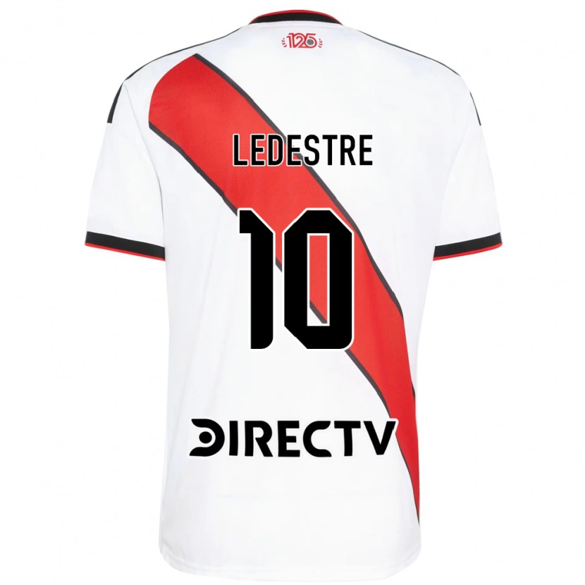 Danxen Homem Camisola Gianfranco Ledestre #10 Vermelho Branco Preto Principal 2026/27 Camisa