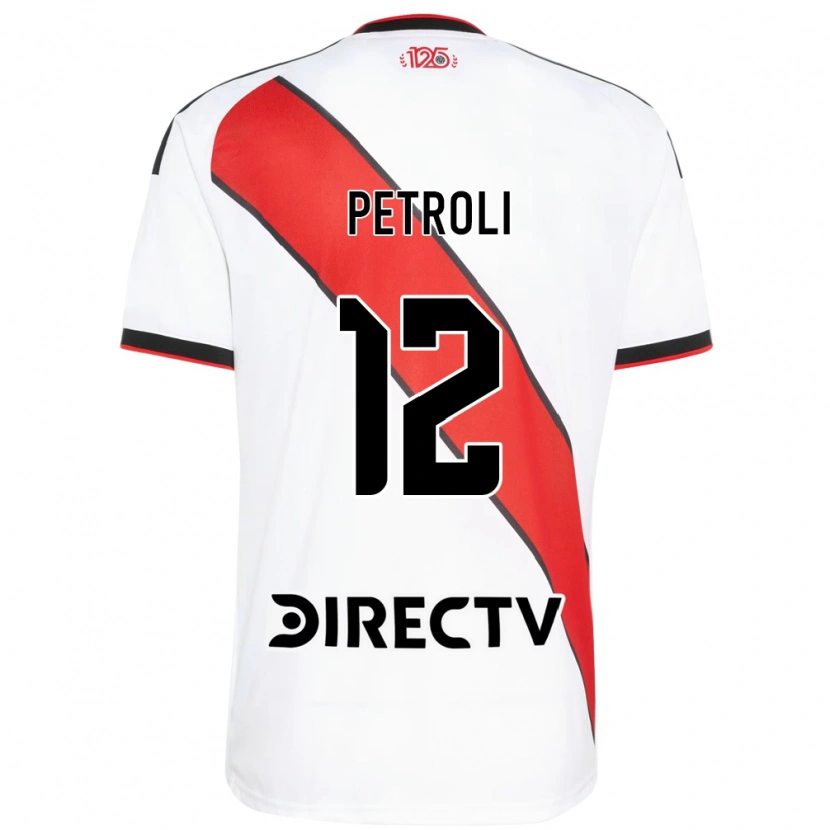 Danxen Homem Camisola Franco Petroli #12 Vermelho Branco Preto Principal 2026/27 Camisa