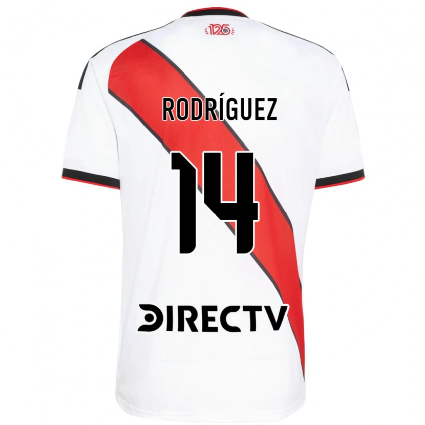 Danxen Homem Camisola Benjamín Rodríguez #14 Vermelho Branco Preto Principal 2026/27 Camisa