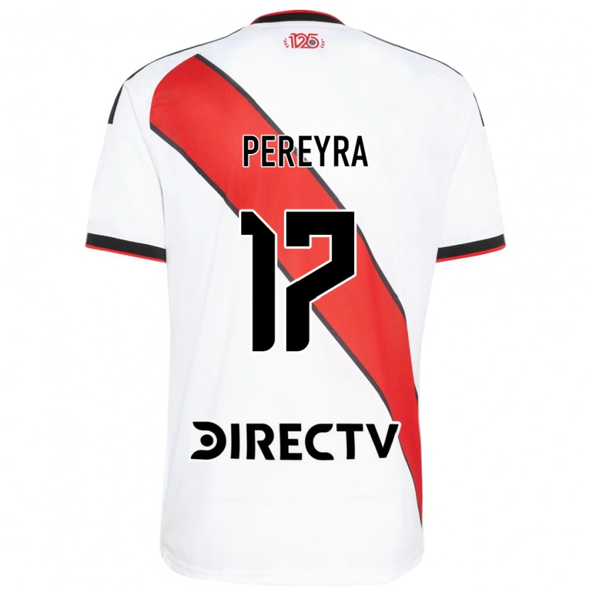 Danxen Homem Camisola Gonzalo Pereyra #17 Vermelho Branco Preto Principal 2026/27 Camisa