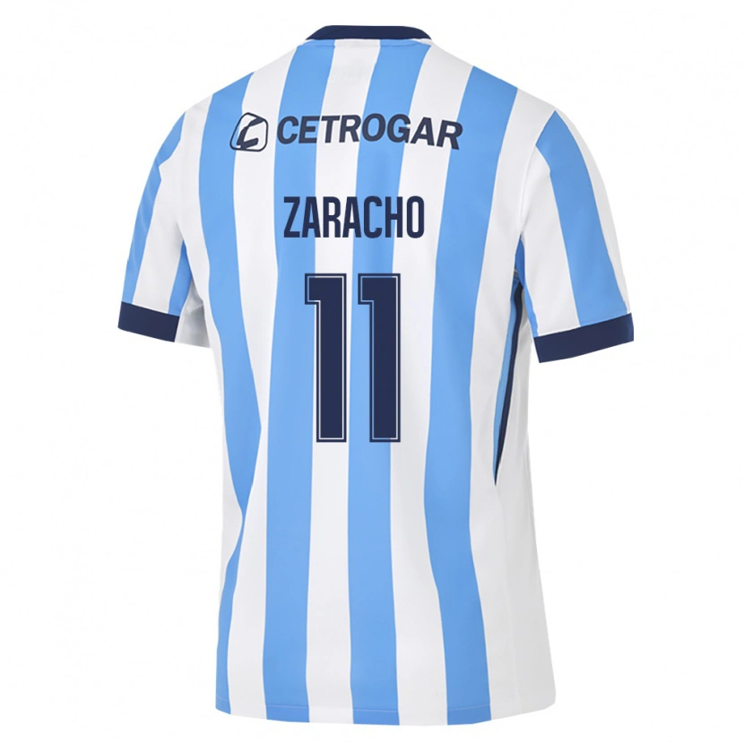 Danxen Homem Camisola Matías Zaracho #11 Azul Claro Branco Preto Principal 2026/27 Camisa